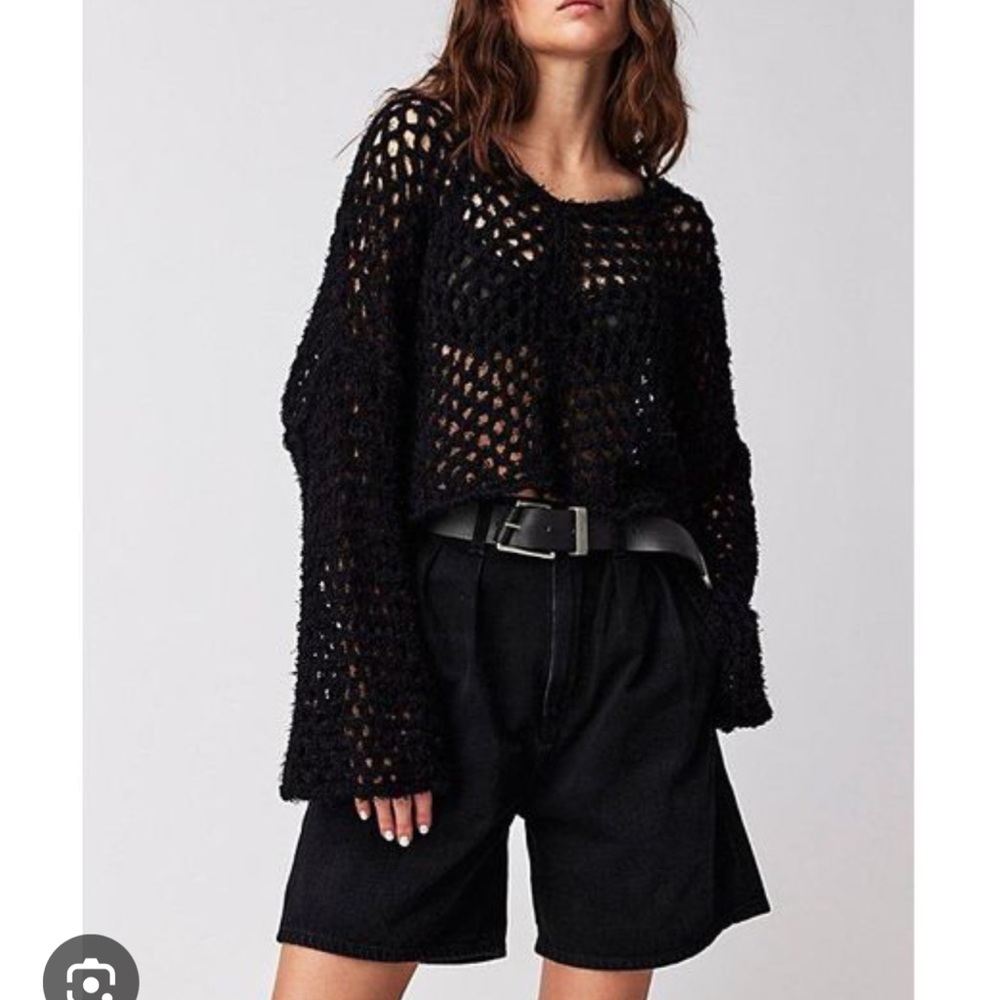 NWOT! Free people solid sail away sweater
